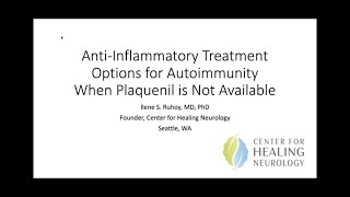 Anti-Inflammatory Options for Autoimmunity