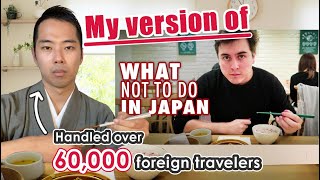 '5 Things' Japanese Actually DISLIKE! Japanese Reacts to “12 Things NOT to do in Japan”