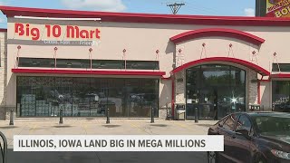 Iowa, Illinois win big in Friday's Mega Millions drawing