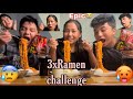 We cried😭/Ramen 3x Challenge 🥵/Epic spicy 🌶/Entertainment #adeep