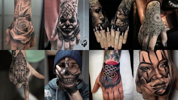 Tatuagens na mão para se inspirar 