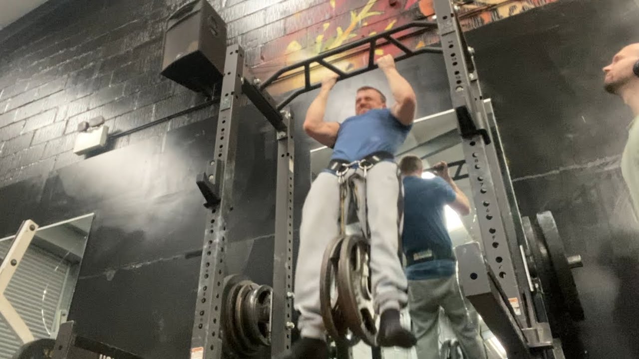 Crazy Pull Up Progress With Excellent Form (50kg 4x4) - YouTube