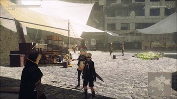 Nier: Automata - Side Quest - Camp Development