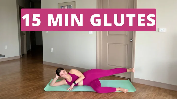 15 MIN PILATES GLUTE WORKOUT (No Equipment || Knee...