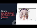 How to use biodigitals 3d anatomy  health condition models with patients