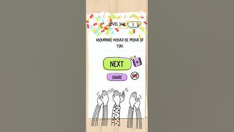 Brain Test Level 348 Solution - Atishay Jain #shorts