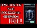How to call on iPod Touch 4G for Free (No Jailbreak)