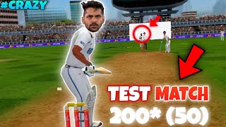 AN EXECELLENT CENTURY by S.RAJAN in TEST CRICKET 2022 - STRAY GAMER screenshot 5