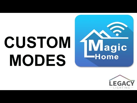 How to Make Custom Modes in Magic Home Pro 