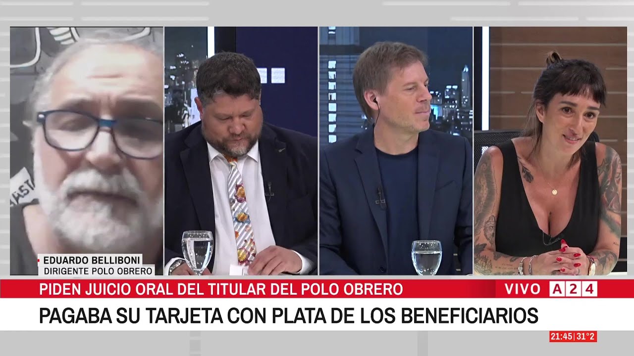 Tenso cruce al aire en A24 entre el piquetero Eduardo Belliboni y Nicolás Wiñazki