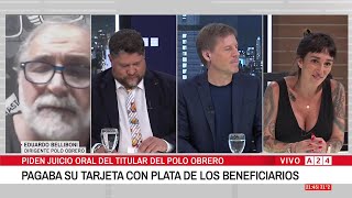 Tenso cruce al aire en A24 entre el piquetero Eduardo Belliboni y Nicolás Wiñazki