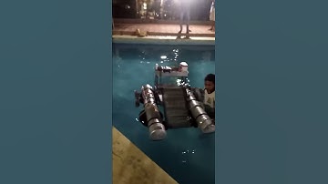 River cleaning machine