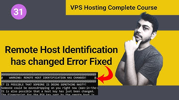 How to Fix Remote Host Identification has Changed Error on Remote Server VPS Hosting (Hindi)
