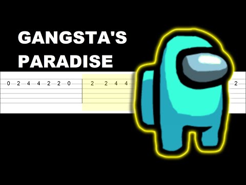 Coolio - Gangsta's Paradise (Easy Guitar Tabs Tutorial)