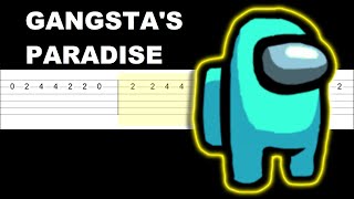 Coolio - Gangsta's Paradise (Easy Guitar Tabs Tutorial) screenshot 2