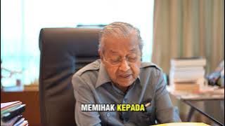 Dr Mahathir : Zafrul, bacalah.