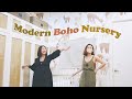 Liz Uy Nursery Makeover // Modern Boho Room Reveal // by Elle Uy
