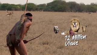 Reveal: Living on the Edge - The San tribe's epic battle...  #animals #animalsofyoutube