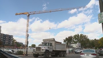 Construction manager explains dangers of high winds to crane operators