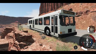 BeamNG.drive l bus driving in utah