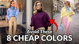 Old Money Women Never Wear These 8 Colors (And What They Choose Instead)