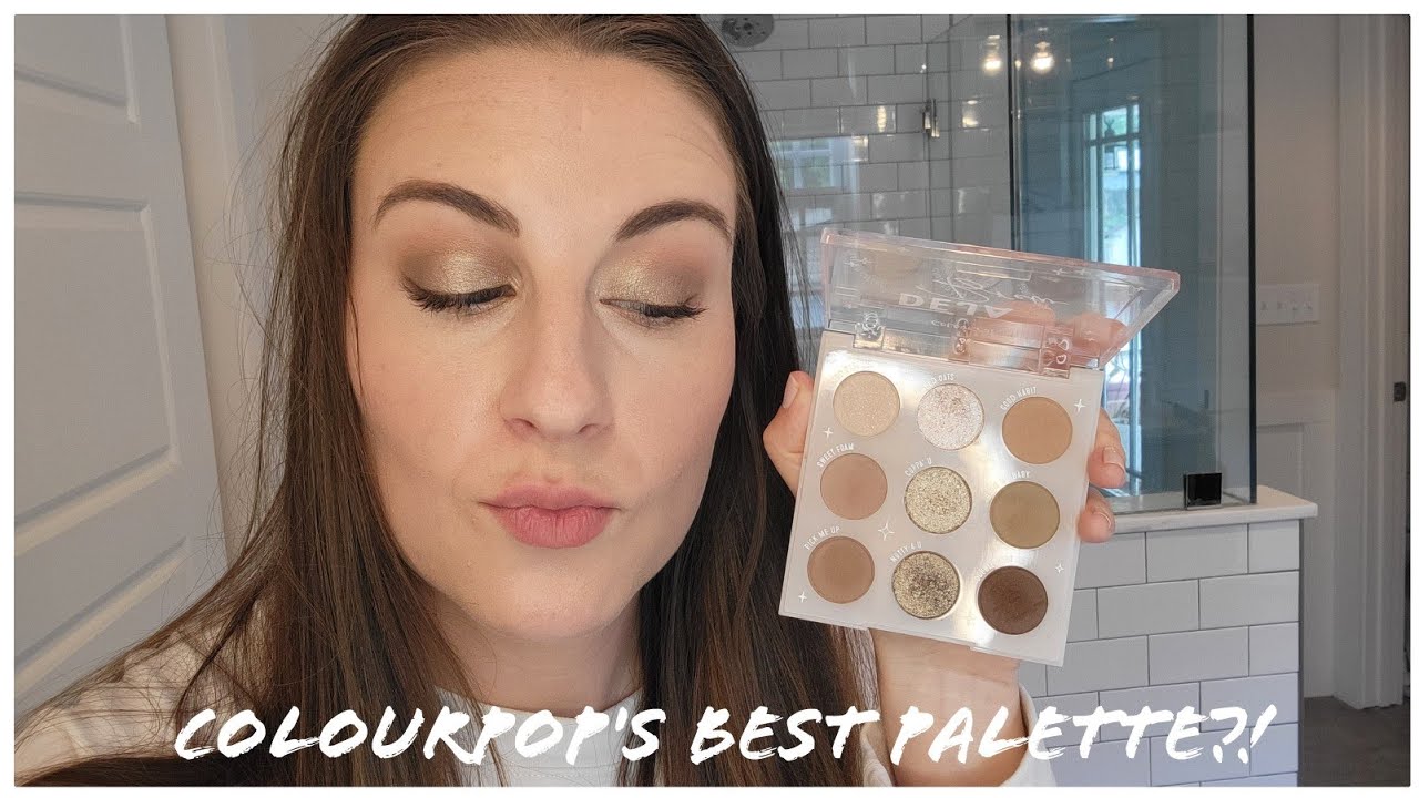 COLOURPOP'S BEST PALETTE // Deja Brew Review and Tutorial - YouTube