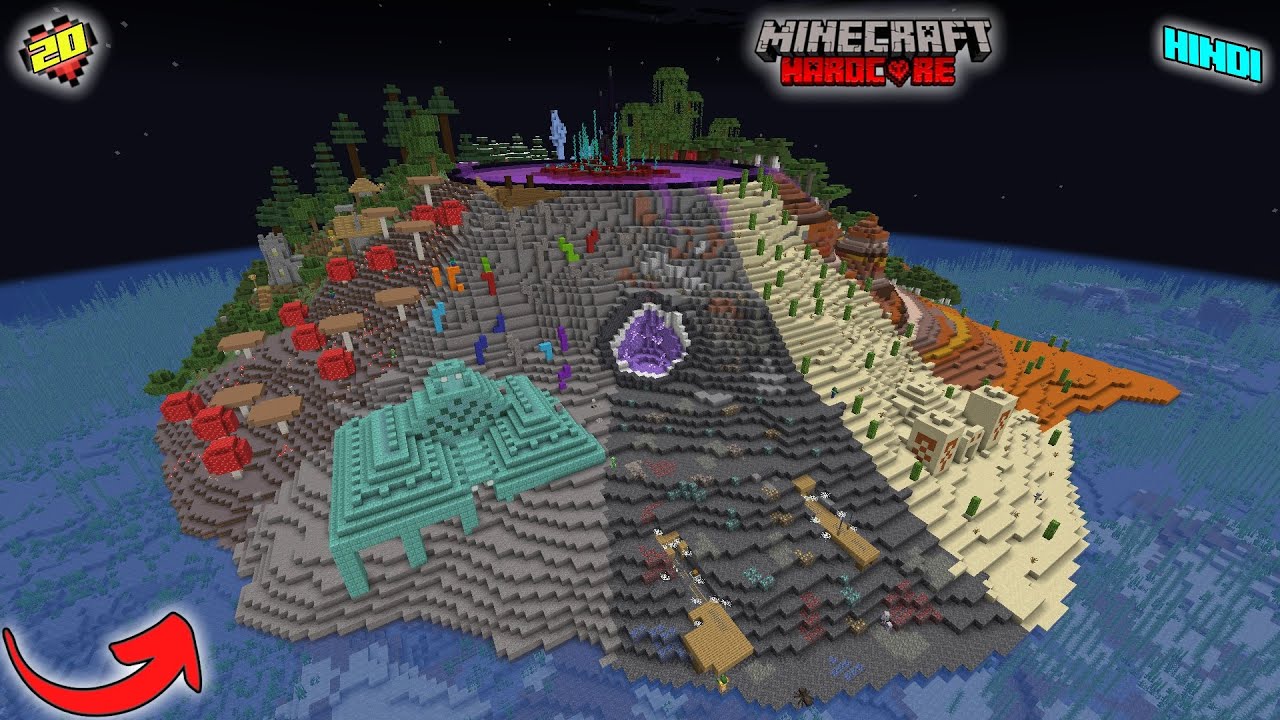 I Transformed the Nether Portal in Minecraft Hardcore ( #20 ) - YouTube