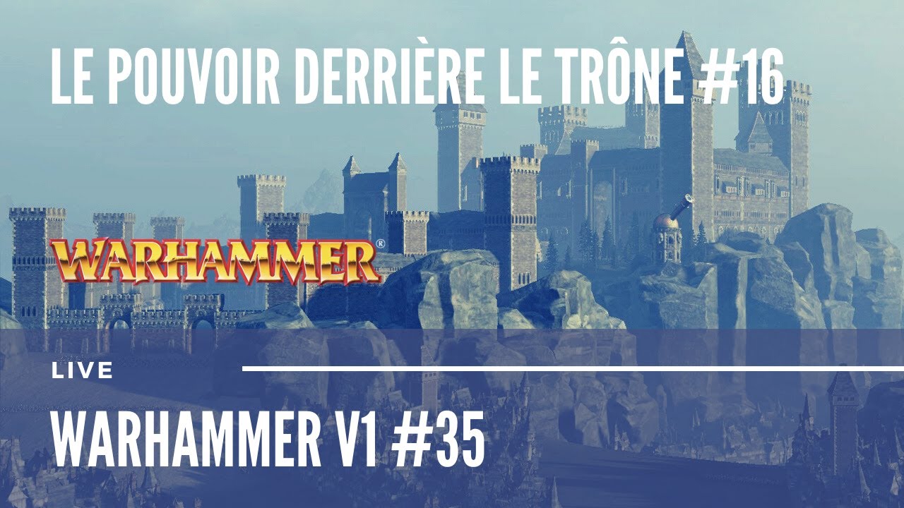 Warhammer 1ère Édition - Le Pouvoir Derrière Le Trône - Games Workshop 1990 - VF