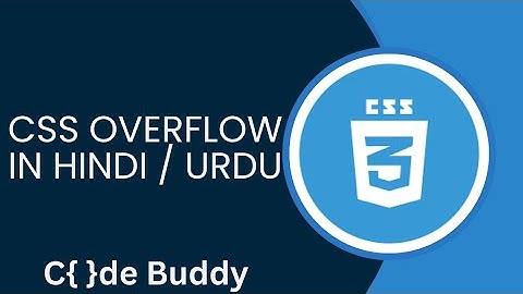 CSS Overflow Tutorial in Hindi / Urdu