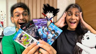 Opening Anime TCG Packs - Dragon Ball Z, AOT, Gintama & Slime