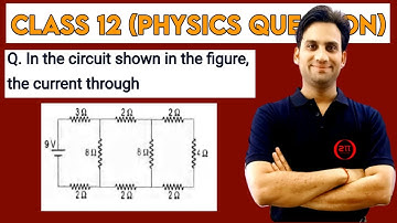 In the circuit shown in the figure, the current through : A. the 3Ω resistor is 0.50 A