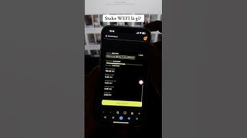 Stake WEFI là gì? #wefi #ito #coin #daocoin #bitcoin #binance