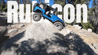 2 XJs and 2 TJs vs Rubicon Trail |  and my JLUR 