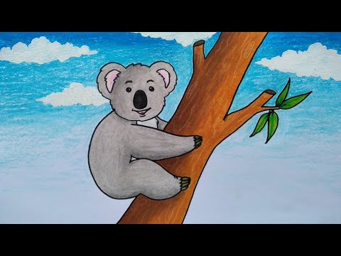 Video: Cara Melukis Koala Dengan Pensil