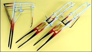 : How to Make Automatic Fishing Rods Holder - Cara Membuat Penyangga Joran Otomatis