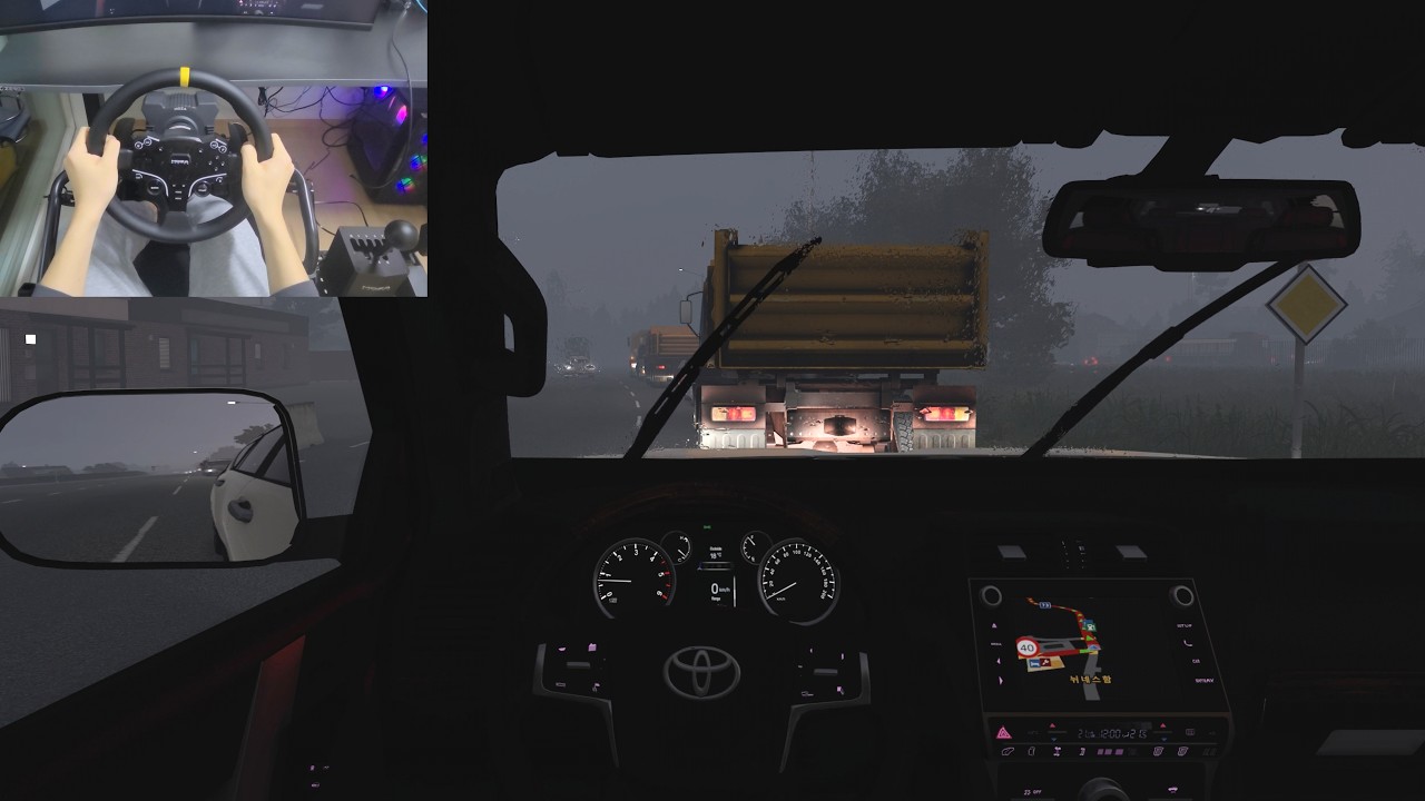 Toyota Land Cruiser Prado J150 2020 ┃Euro Truck Simulator 2 ┃MOZA R5 steering wheel