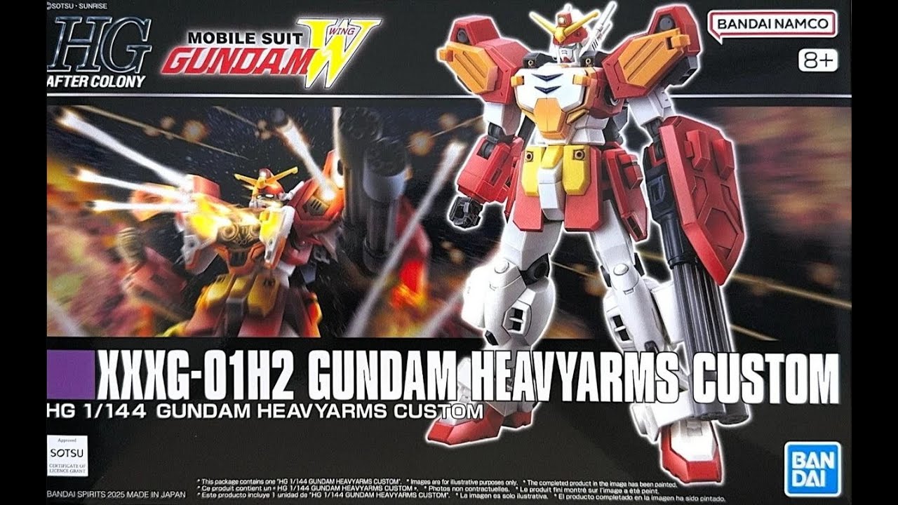 HG Heavyarms Custom | Speed Build | Gundam Wing | Casual Assembly