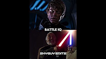 Luke Skywalker(ROTJ) VS Count Dooku(ROTS)