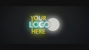 Digital glitch logo animation intro ( ID-0055 )