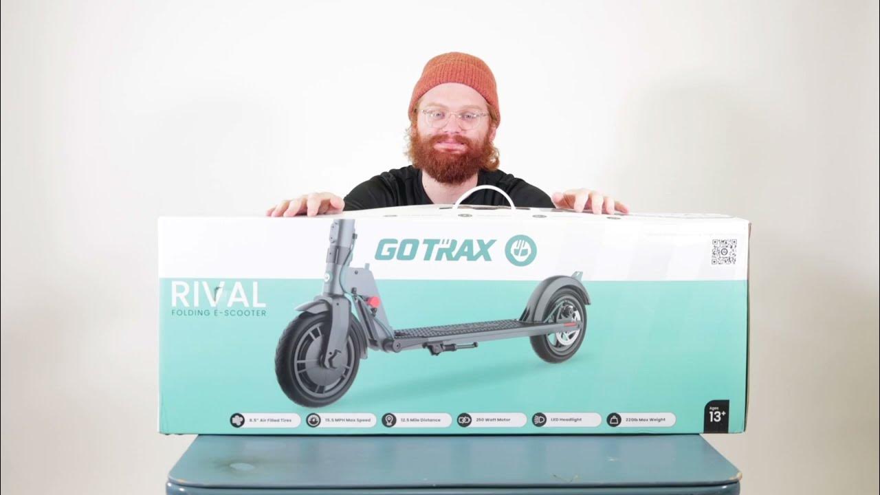 The GOTRAX Rival Unboxing & Overview - YouTube