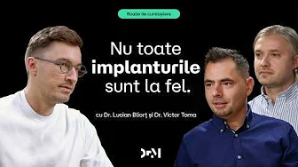 Implant dentar la orice vârstă | BOABE DE CUNOAȘTERE | cu Dr. Lucian Bliorț și Dr. Victor Toma