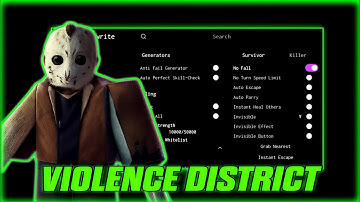 *NEW* Violence District Keyless Script - Invisible Character, Auto Parry, Break Generator And More