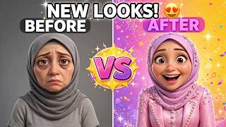 Hijabi Dress Up Video 🧕✨ Modest Fashion Transformation | AI Doll Style screenshot 5
