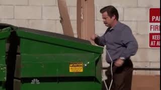 Guy throws computer in bin (meme)