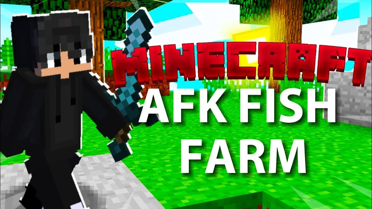 How to BUILD a Auto FISH FARM in Minecraft 1.17+ (Works on BEDROCK