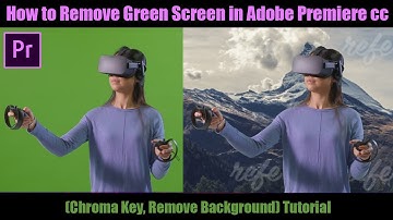 How to Remove Green Screen in Adobe Premiere cc (Chroma Key, Remove Background) Tutorial #GSFXMentor