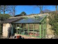 Wooden lean to greenhouse build Part 3