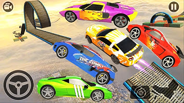 Impossible Car Tracks 3D - All Cars Unlocked and Driving Stunts - All Levels Completed Gameplay