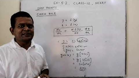 SOLUTION OF EX 5.2, CLASS 12, NCERT
