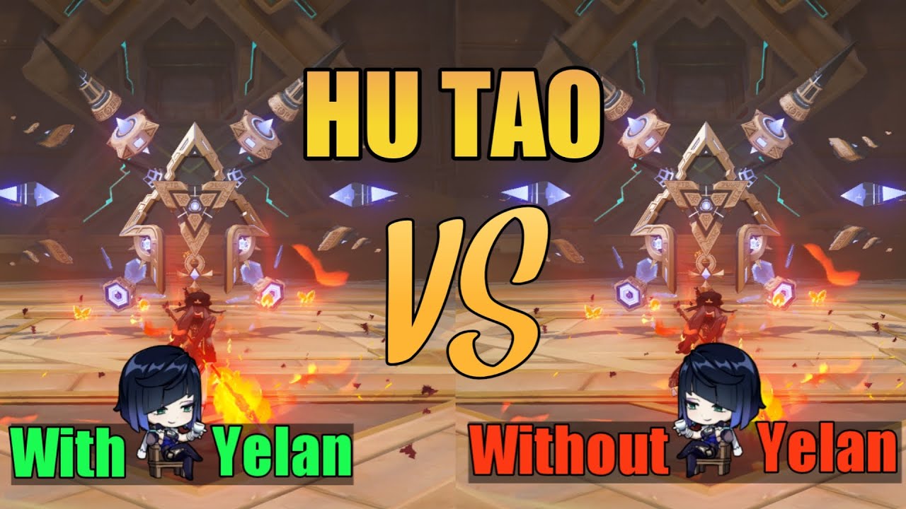 Hu Tao & Yelan Team Comparison